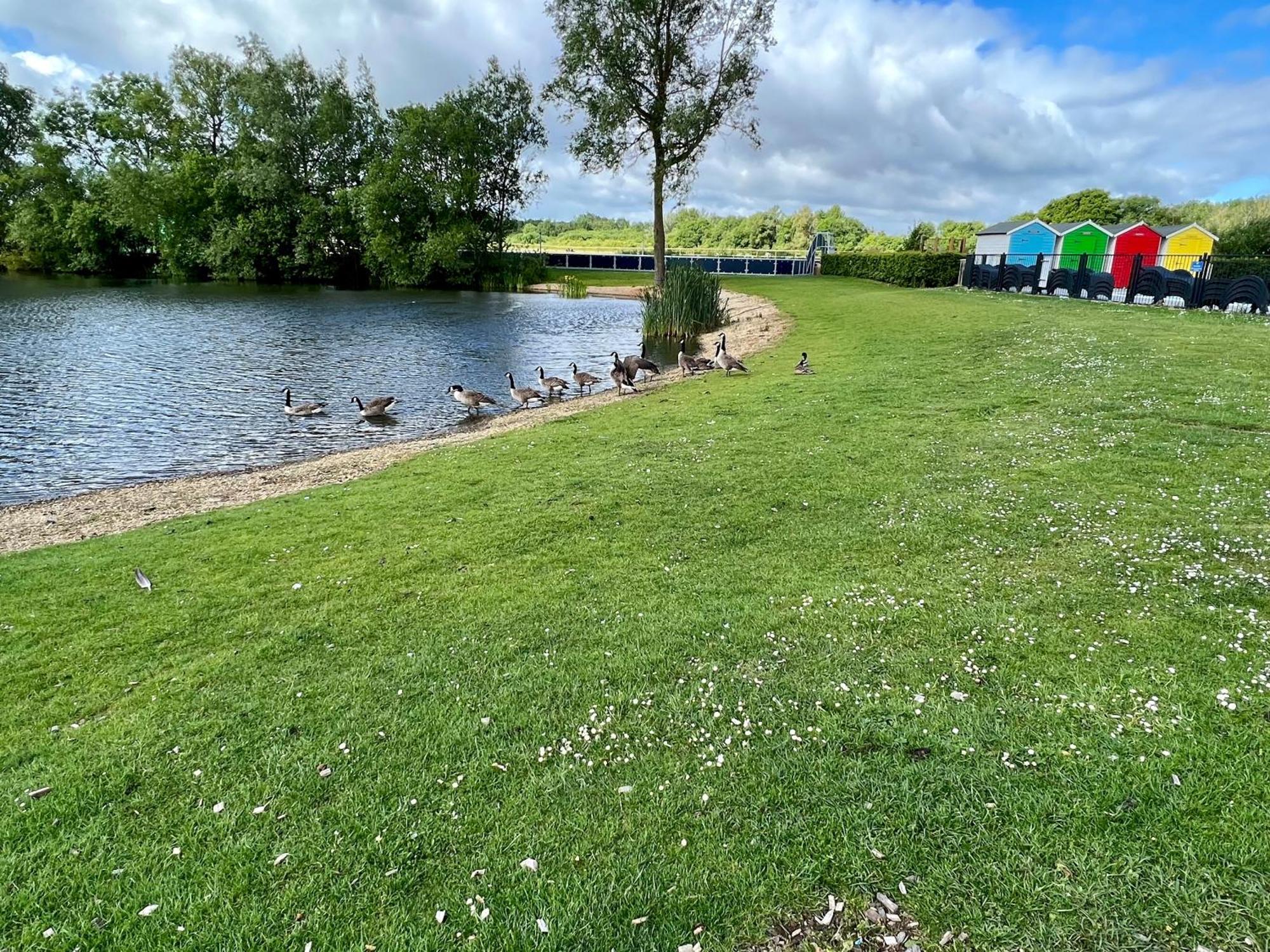 Reeds View Holiday Lodge South Cerney Exteriér fotografie